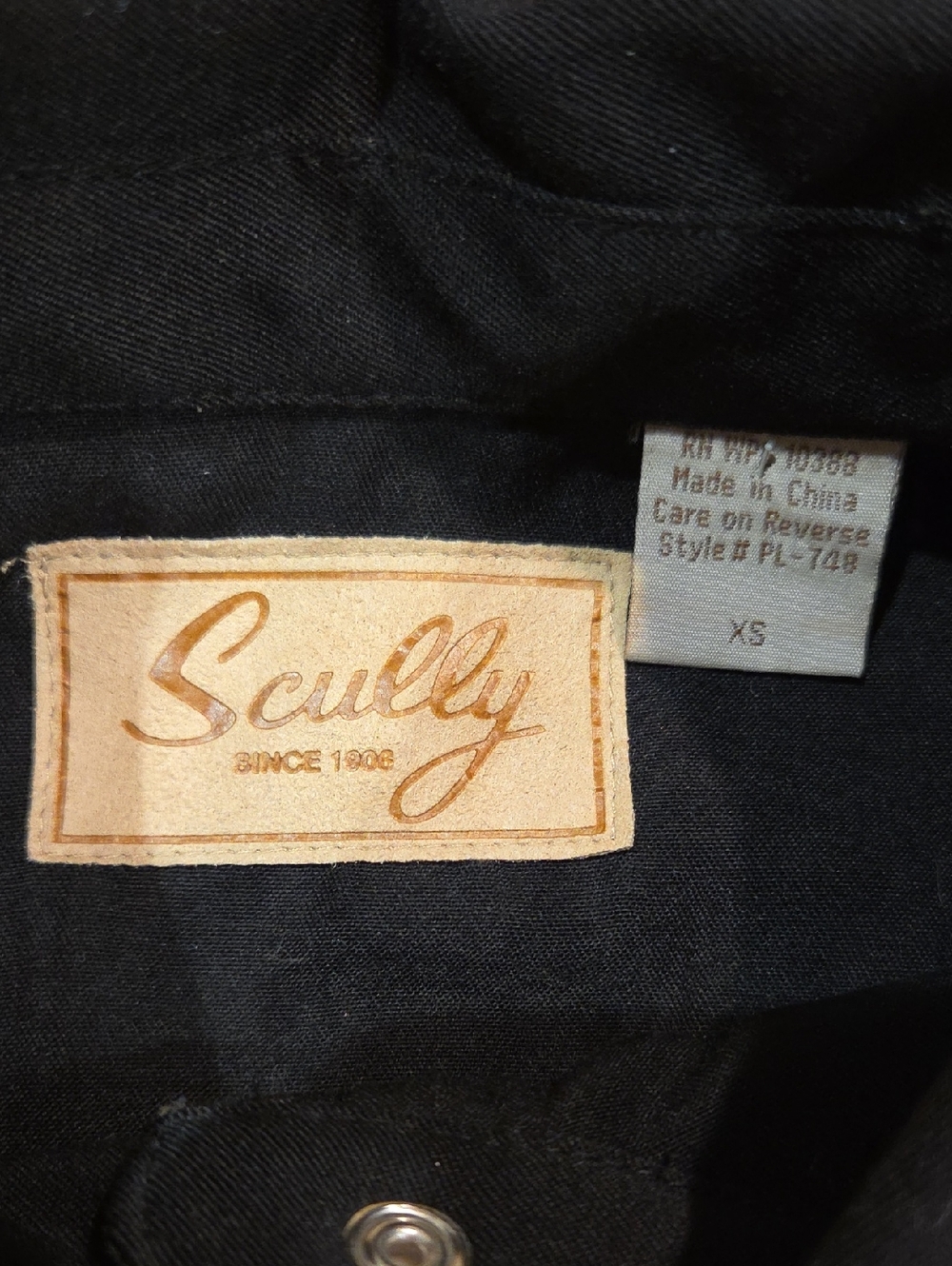 Scully Western Retro Vintage Style Embroidered Cowgirl Shirt Size XS - Picture 4 of 12